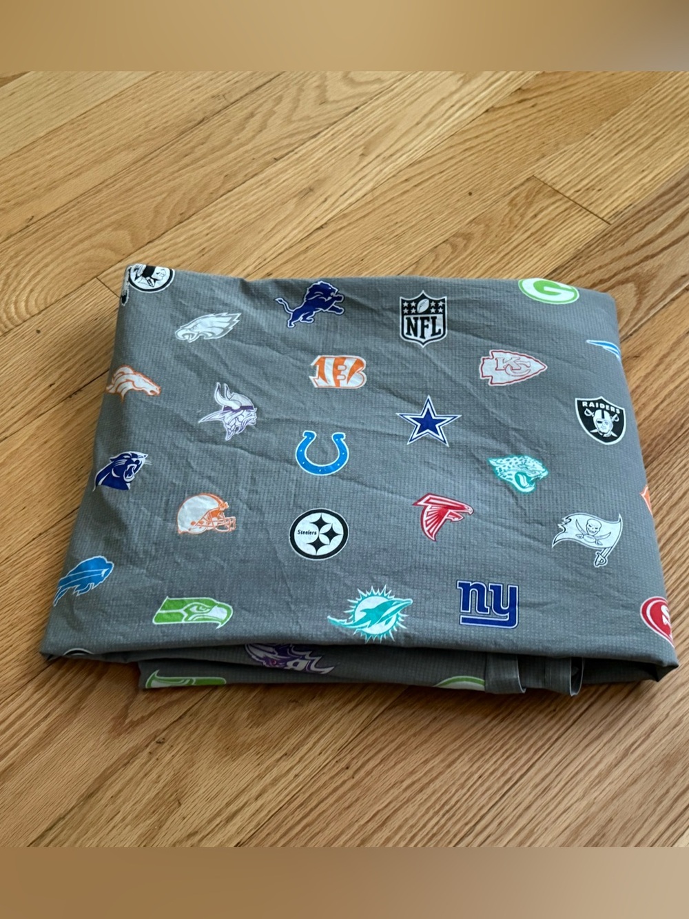 Pottery barn teen NFL, flat full sheet football